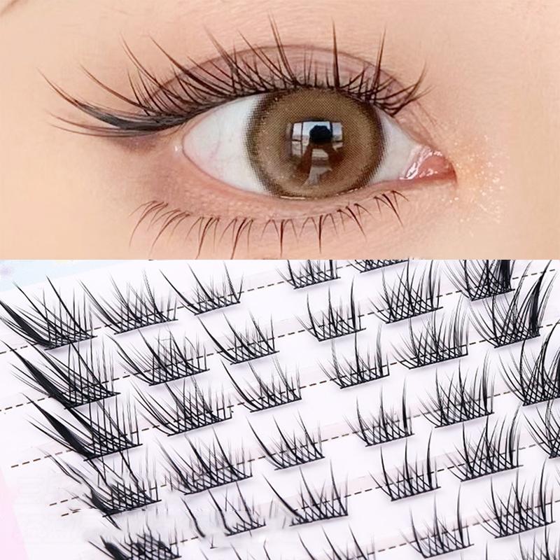 Eyelashes Fox Series Single Clusters False Eyelashes Eyes Fluffy Natural Thick Curl Beauty Daily Makeup Create Comic Eyes