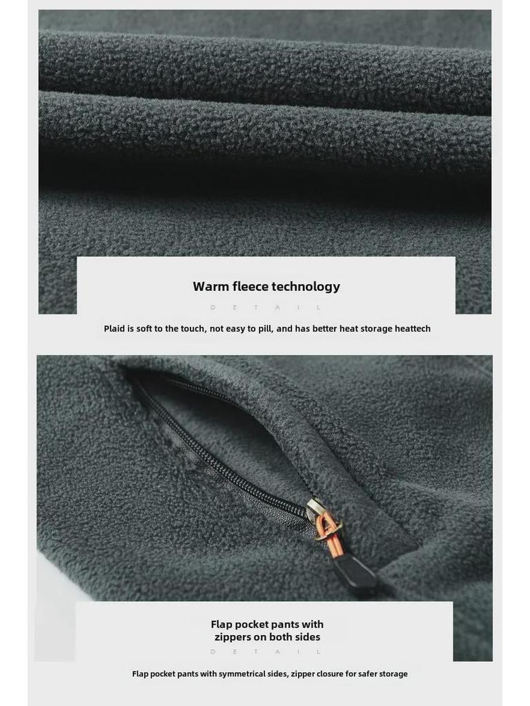 Men's Polar Fleece Outdoor Vest Jacket 2166