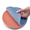 High Temp Resistant Honeycomb Rubber Table Pad, Anti-Skid Multi-Functional Kitchen Heat Insulation Mat, Durable Pot Bowl Cup Coa