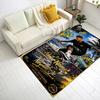 Neymar Jr Football Legend Customizable Name Carpet Design for Foyer Dormitory Playrooms Balcony Anti-slip Rug Office home decor Spiritual Gift