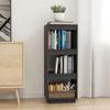 VidaXL Bookshelf-Room Divider Grey 40x35x103 Cm Solid Pine