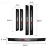 5Pcs Car Door Sticker Threshold Anti Scratch Decal Accessories For Mazda 2 6 3 CX5 CX80 CX70 CX90 MX30 CX60 CX50 CX30 BT50 e-TPV