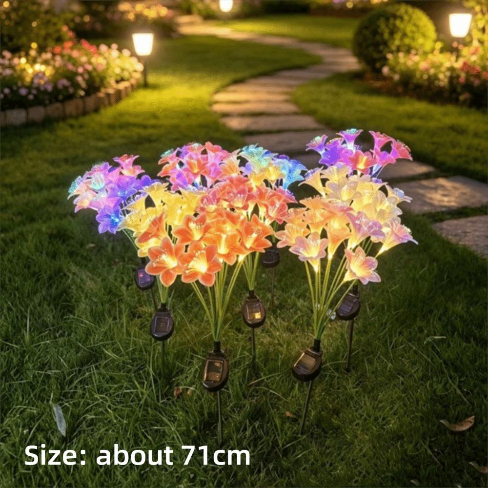 Solar Powered Solar Garden Light LED Simulated LED Solar Lamp Garden Courtyard