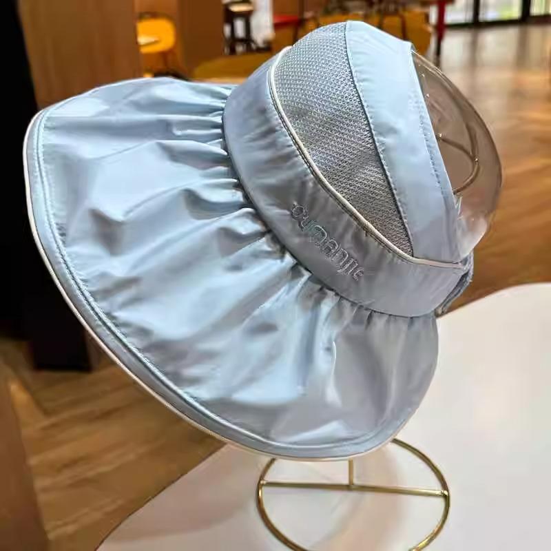 Sun Stylish Commuting Hat Women With Wide Brim Lightweight Sunshade Breathable