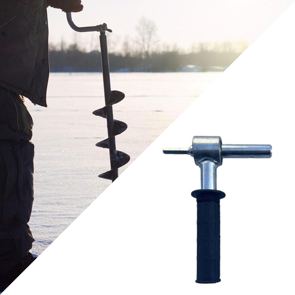 Ice Auger Drill Adapter Drill Conversion for Outdoor Sports Camping Ice Fishing Set up Ice Fishing Shelters Fixation of Canopies