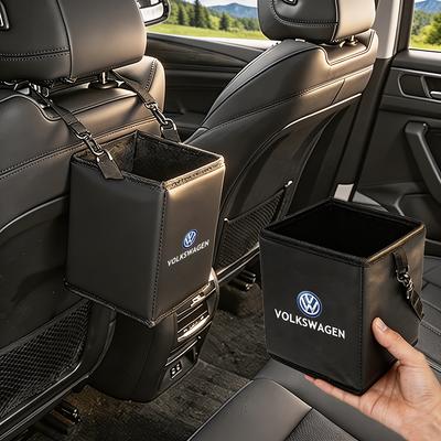 T25Car Garbage Storage Box Multifunctional Organize Bag For VW GTI Polo Golf MK6 Passat B6 B7 Tiguan Jetta T-ROC ID.4 CC