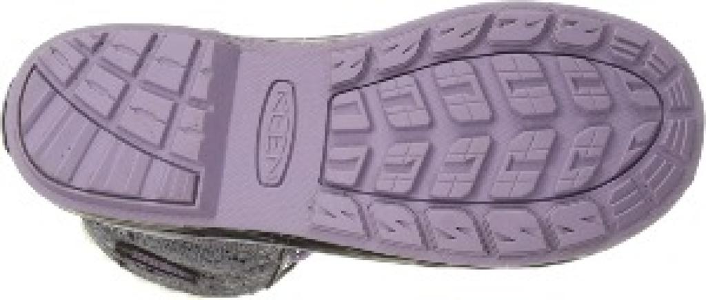 KEEN ELSA L BOOT WP Kids Waterproof Winter Boots (PLUM/LILAC PASTEL, 18.5 Cm, Footwear)