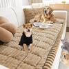 Pawcart Couch Cover, Non-Slip Washable Couch Covers for Pets, Ultra-Soft Quilted Sofa Protector, Ultra-Soft Fluffy Plush Sofa Protector for Home,