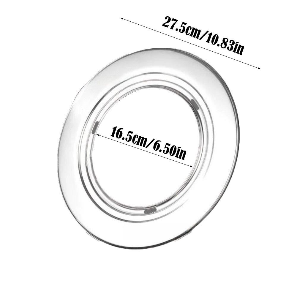 Stainless Steel Steaming Ring for Steamers Multifunctional Round Steamer Ring Adapter Rack Steaming Ring