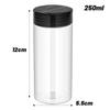 1Pcs Double Cover Spice Jars BBQ Condiment Box  for Herbs Powders Salt Pepper