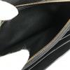 Louis Vuitton Long Wallet Bi-fold Flap Long Wallet Calf leather Black