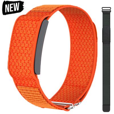 Banda Deportiva de Nylon con Diseño de Bucle 22 mm Correa para Rastreador de Fitness Pulsera de Repuesto Ajustable y Transpirable para Correa Amazfit Helio