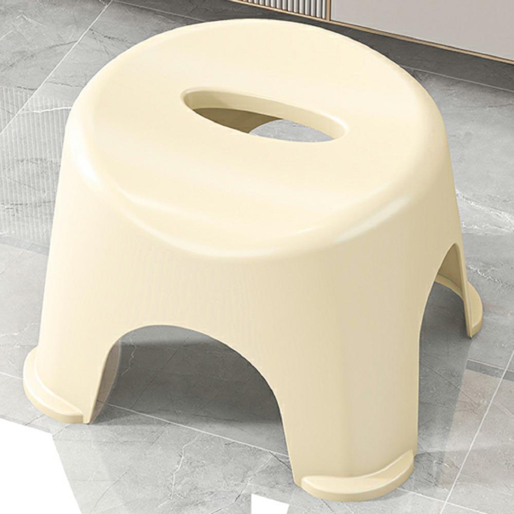 Non-slip Clear Shower Foot Stool Transparent Kid Stool Simple Small Low Stool for Kids