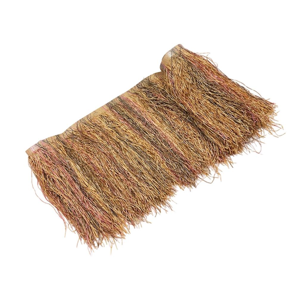 Artificial Thatch Roof Roll Synthetic Thatch Panel Garden Pavilion Decor Bar Hut Grass for Bar