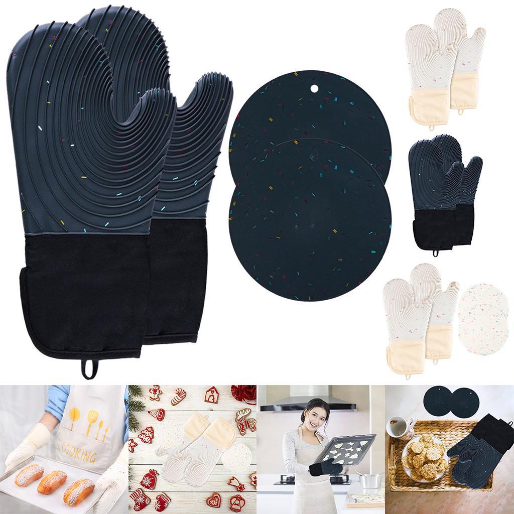 Oven Water Waterproof Heat Insulation Gloves