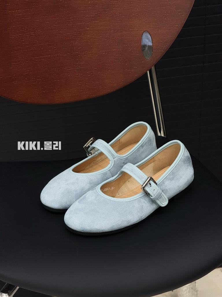 Candy color retro Mary Jane shoes for women, new round head flat bottom super soft light mouth grandma single shoes