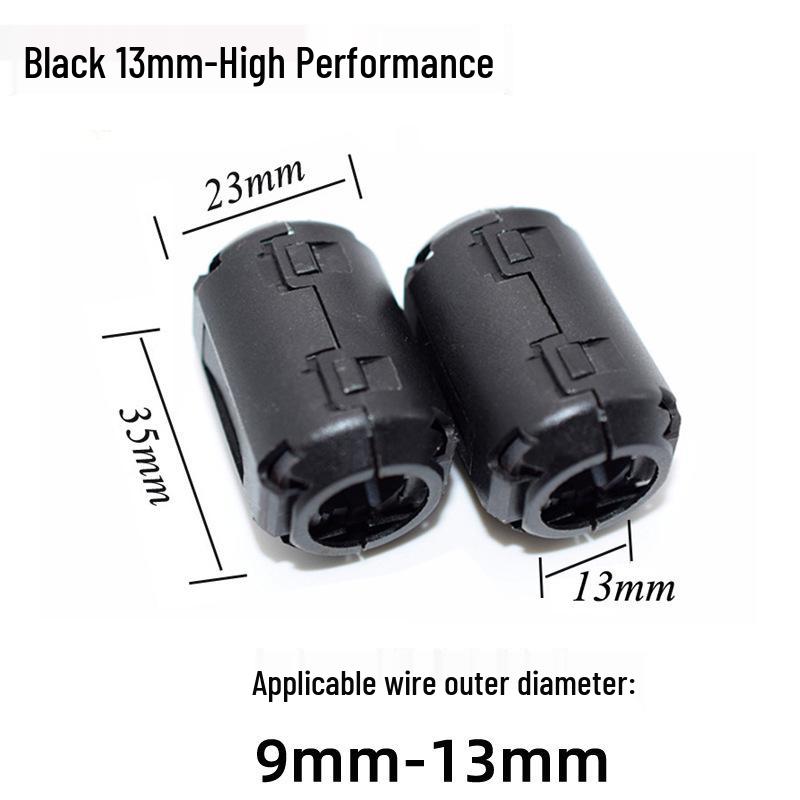 Snap-On Nickel-Zinc Ferrite Core Magnetic Ring for Anti-Interference Shielding