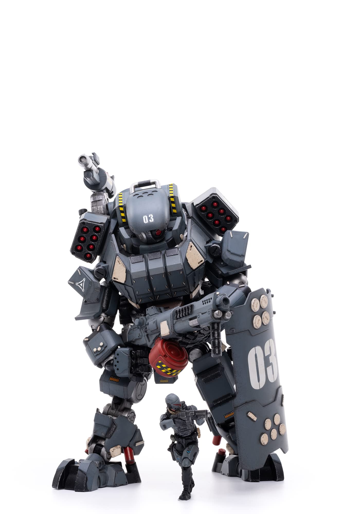 

JOYTOY Yamigen Series Iron Wrecker 03 Urban Combat Mech PVC ABS Painted Movable Figure JT1965 &