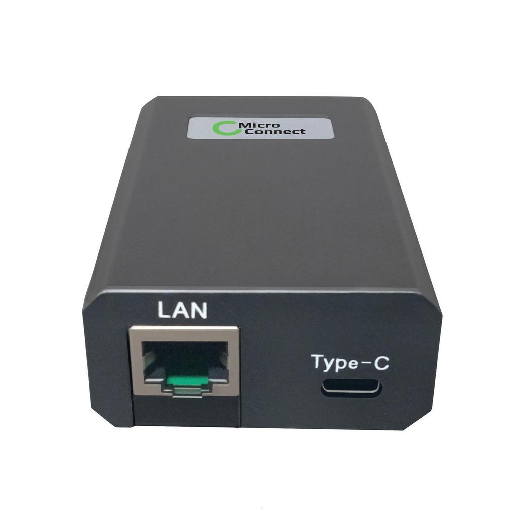 Microconnect Gigabito Poe - USB-C Konverteris 25W