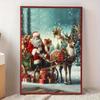Full Diamond Cute Christmas Decoration Painting Kit 5D Diamond Embroidery Handmade Crafts Rhinestone Art Home Wall Decor