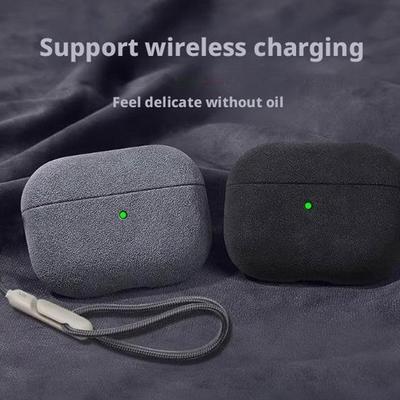 Luxury Suede Case For Airpods Pro 3 Earphone Cover Solid Color Case Wireless Earphone Cover For Airpods Pro3 Protective Case