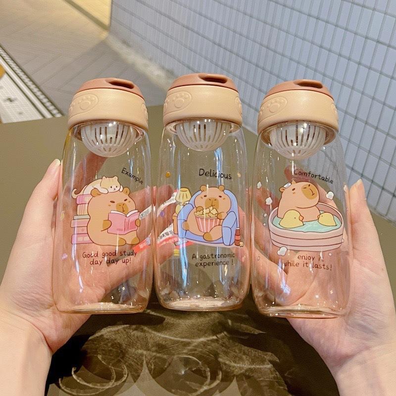 Water bottle Xinbeidi Kapibara children's water cup kindergarten baby school cup drinking kettle gift cup factory large capacity