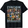 Bombardiro Crocodilo Italian Brainrot Meme T-Shirt Men's Women's Short Sleeve Cotton Tees Funny Graphic Y2k T-shirt Summer Tops