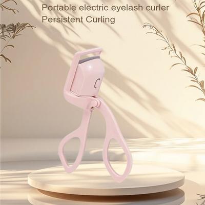 1PC Electric Eyelash Curler, Eyelash Makeup Tool, Clip On Heating Eyelash Curler, Fashionable Eyelash Curler