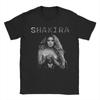 T-shirt Harajuku Estiva Shakira Fulmine Collage T-shirt Trendy Cool T-shirt in Cotone per Coppia YK Classici Top a Maniche Corte