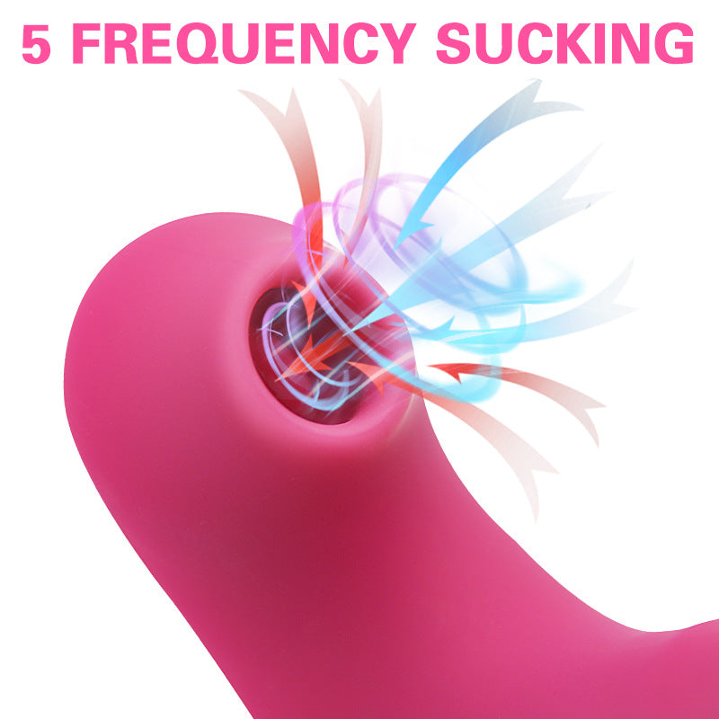 Sucking Beating Multifrequency Women Wearable  Suction S