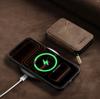 Custodia in Pelle 2 in 1 Staccabile Magnetica con Cerniera e Porta Carte per iPhone 17 Pro Max 16 Plus 15 14 13 12 Per Copertura Borsa Magsafe