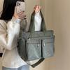 Versatile Large-Capacity Corduroy Shoulder Bag for Women - New Korean Style