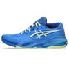 ASICS X Tennis Shoes 1042A279 Size 400 Size E GEL-RESOLUTION Women's (Blue Coast/Huddle Yellow) (Size 25.0 cm)