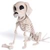 Joyfy 9.8 tums Halloween Skeletthund Skelett Halloween Dekor Pose-N-Stay för Hallowmas Dekoration Utomhus Spökhusfest