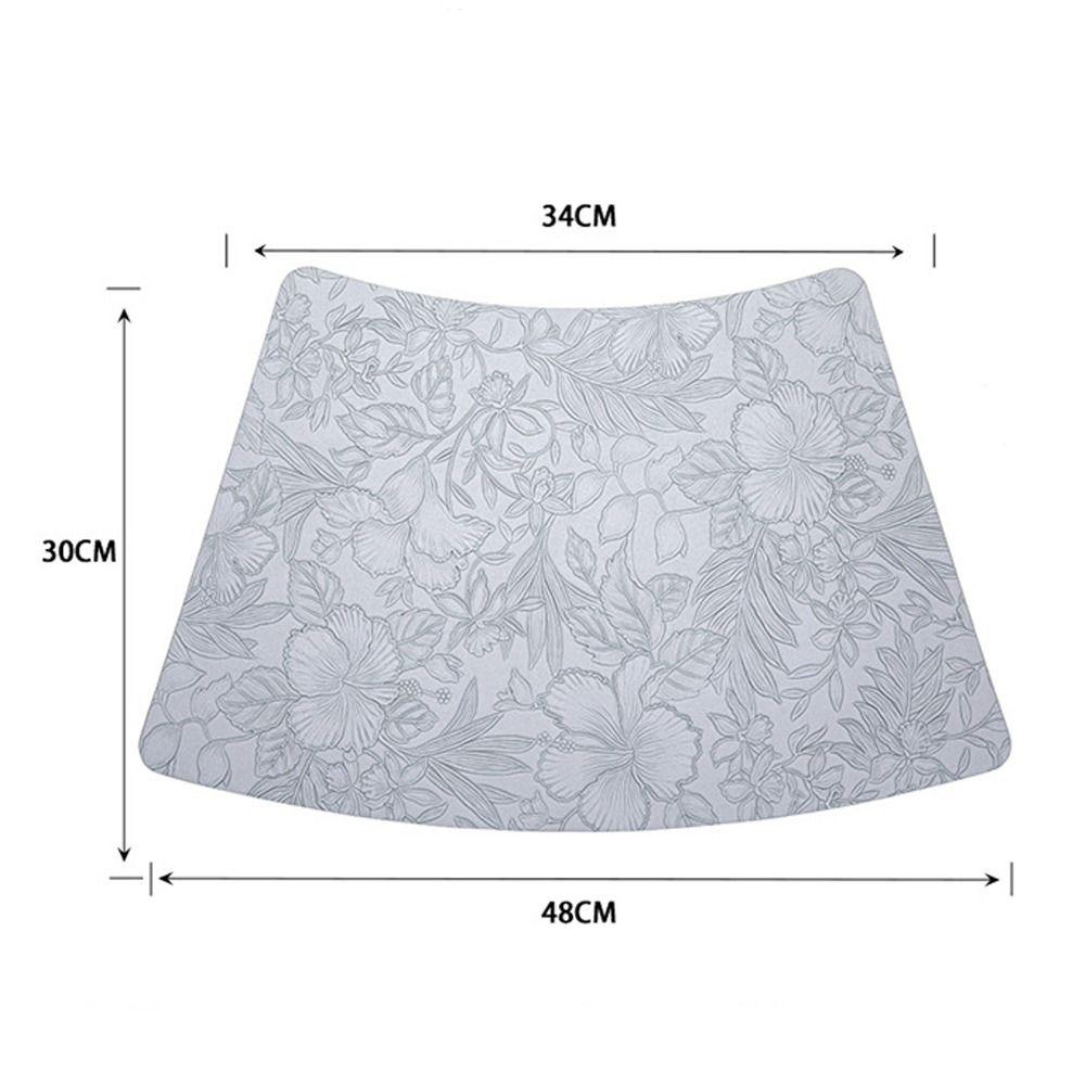 Anti Slip Dining Table Place Mats PU Leather Table Protective Pads New Placemats  Hotel