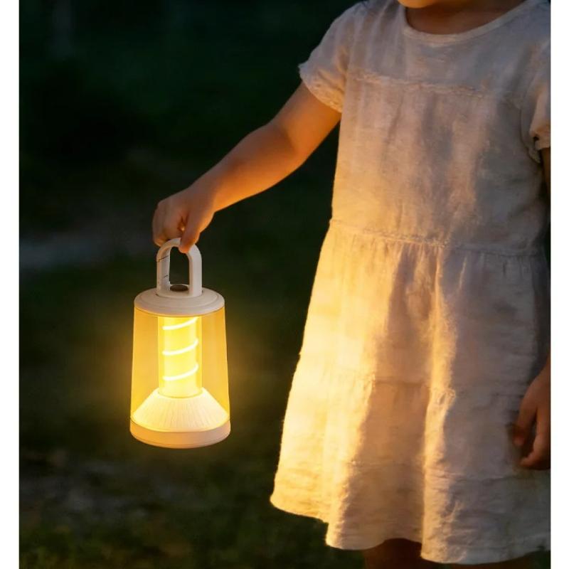 2000mAh Camping Lantern Light Portable LED Flashlight Rechargeable Lamp with Battery Outdoor Work Torch with Grip For Garage Hiking Travel