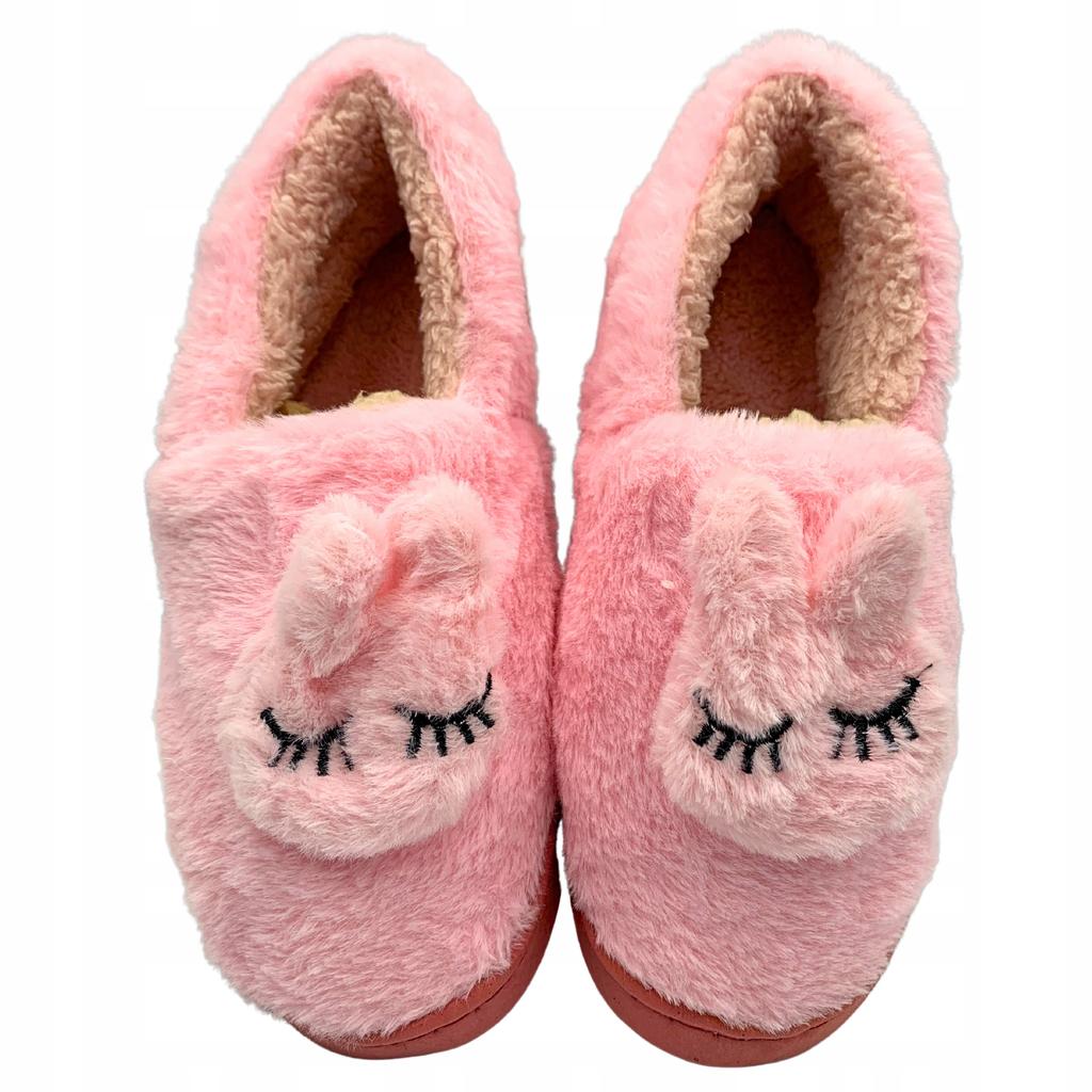 Winter Slippers Rabbit Bunny Women's Children's Warm Slippers S. 38-39