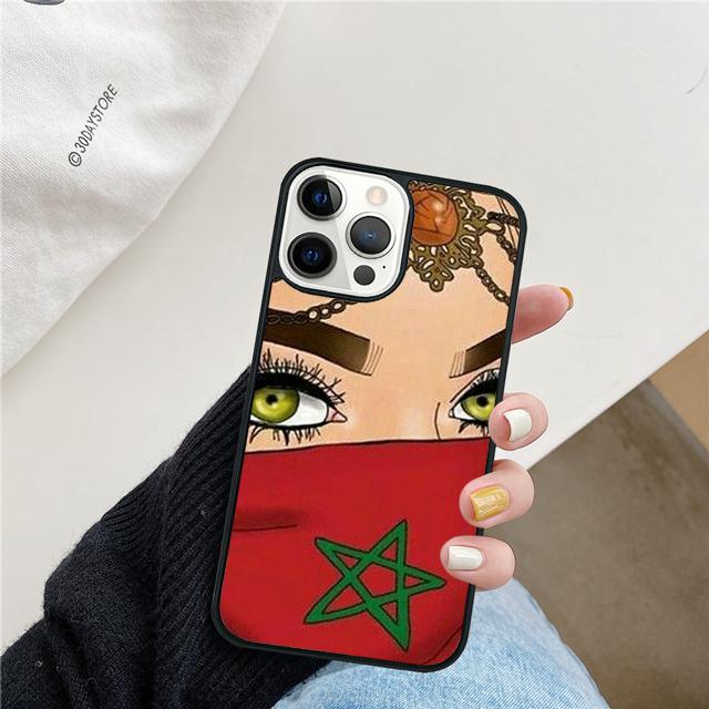 Morocco Flag Moroccan Unique Coque Shell For iPhone 17 Air 15 16 14 13 12 Pro Max 11 Pro Max Plus Phone Case Cover