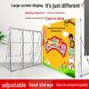 Oshuomai 305x305cm Aluminum Pop-Up Display with Graphic