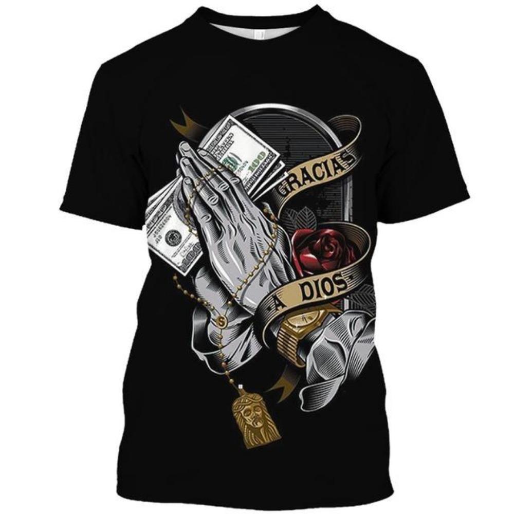 2025 Summer Cool Pánské tričko Trička s 3D potiskem pro muže Tričko Street Tričko Muži Oblečení Košile Pánské Oblečení Móda Žhavé