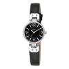 BUREI Women's Watch Analog Quartz Japanese Battery Waterproof Lightweight Slim Cute Fashion Simple Black Leather Belt Commute Business Casual Mother