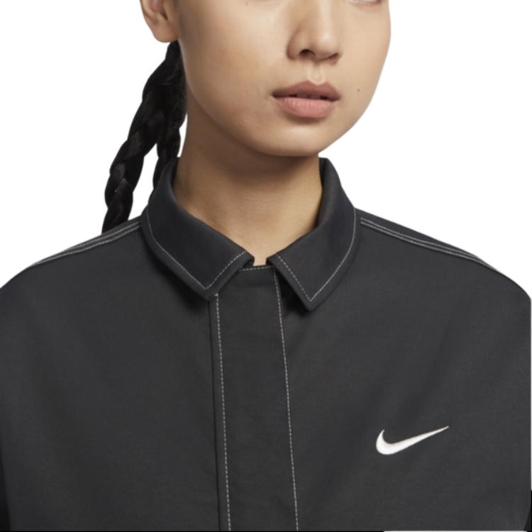 New Nike Sportswear SS25 Jacket Women's Black IB5588-010