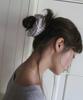 Dungeureon Pure Stripe Scrunchie (Black)