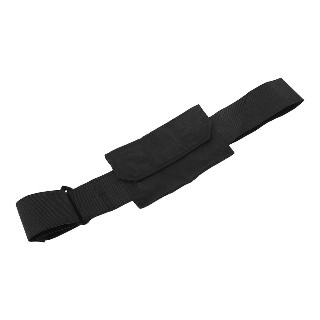 Peritoneal Belt Washable Adjustable Pocket Dialysis Belt Tube Holder Abdominal Protection Black Belt