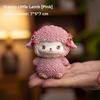 Resin Craft 2027 Lamb Statue Cute New Year Ornaments Cartoon Chinese Zodiac Sheep  Festival Gift