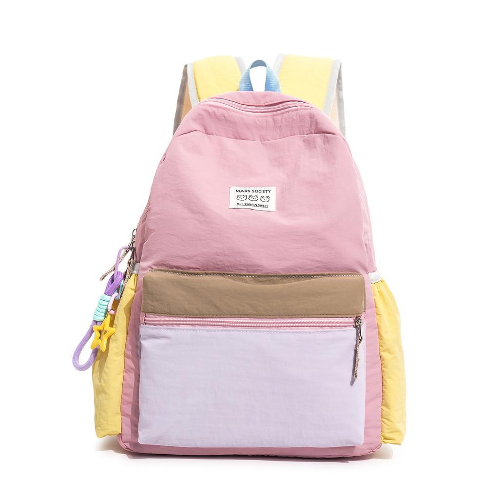 Schulranzen Koreanische Version von hochwertigem Schüler-Schulranzen Große Kapazität Freizeit Sport Eltern-Kind-Rucksack Outdoor-Reise Freizeitrucksack