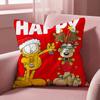 Garfield Cushion Cover MultiScene Pillow Cover for Home  Car  Reversible Soft  Durable for Daily Use