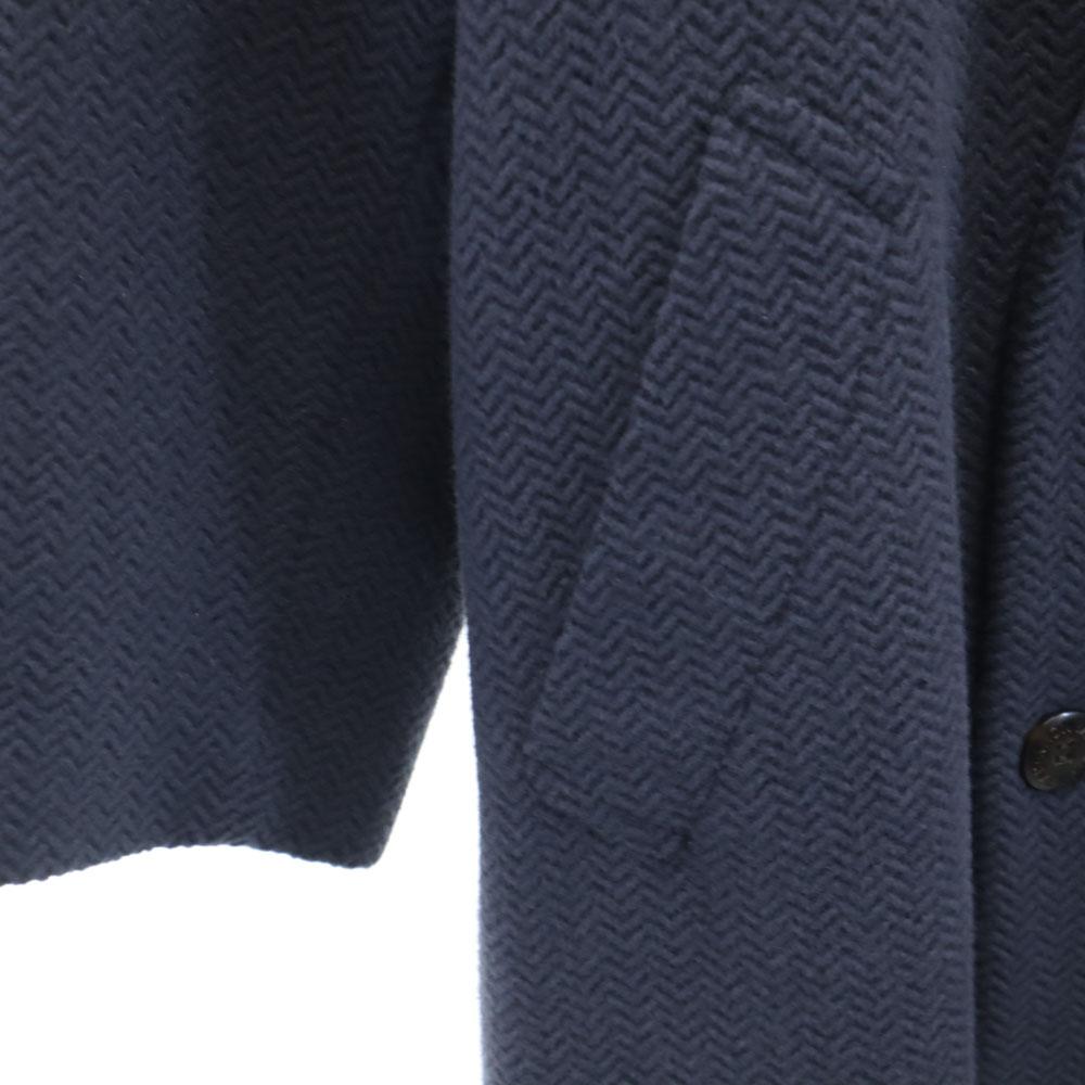 Givenchy 90s Old Herringbone Pattern Wool coat L gray Men's Used