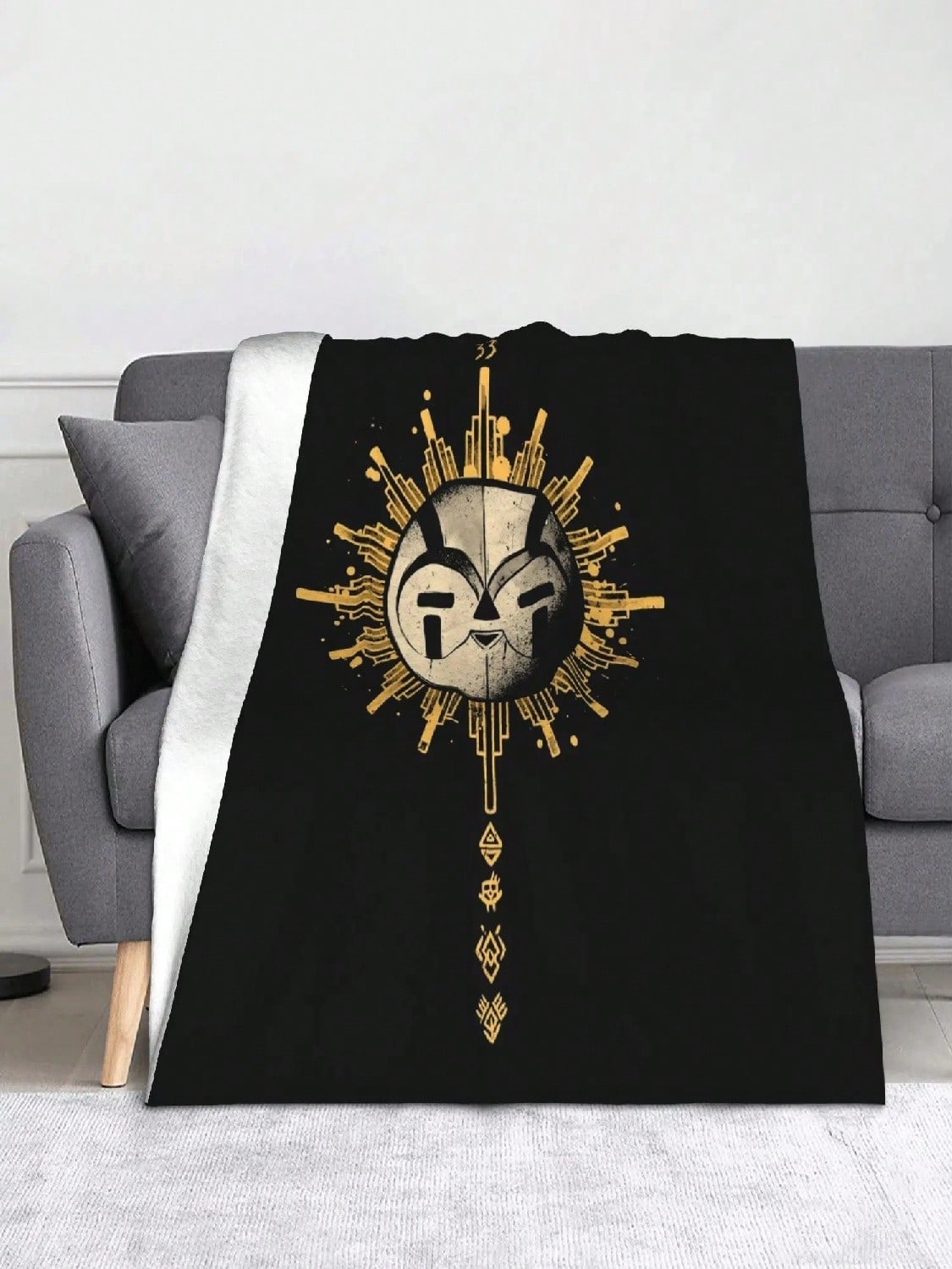 Clair Obscur Expedition 33 Mon Ami  Blankets  Awesome Throw Blanket For Home Hotel Sofa  200x150cm Bedspreads 75X95CM