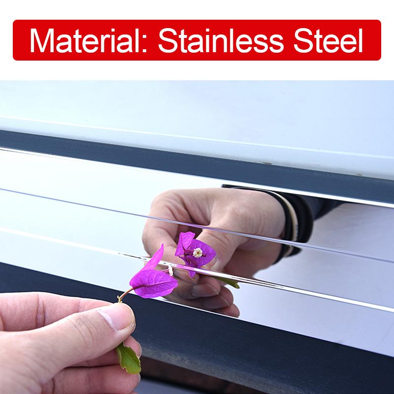 Pentru Toyota RAV4 XA50    2022 2023 RAV 4 Hibrid Oțel Inoxidabil Bandă Decorativă Caroserie Portieră Laterală Anti-Zgârieturi